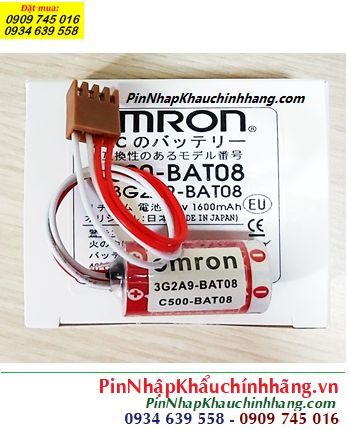 Omron 3G2A9-BAT08, Pin nuôi nguồn PLC Omron 3G2A9-BAT08 chính hãng, Xuất xứ NHật 